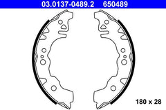 Bremsbackensatz Hinterachse für DAIHATSU SUBARU CUORE VII MATERIA SIRION JUSTY