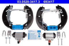 Bremsbackensatz Hinterachse für MERCEDES-BENZ A-KLASSE