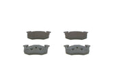 Bremsbelagsatz Scheibenbremse Hinterachse für CITROËN PEUGEOT RENAULT SAXO