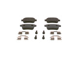 Bremsbelagsatz Scheibenbremse Hinterachse für RENAULT KANGOO / GRAND II Rapid