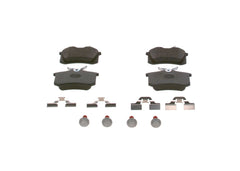 Bremsbelagsatz Scheibenbremse Hinterachse für AUDI RENAULT SEAT VW A4 B6 Avant