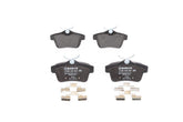 Bremsbelagsatz Scheibenbremse Hinterachse für CITROËN PEUGEOT DS C4 II DS4 DS5