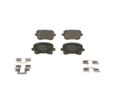 Bremsbelagsatz Scheibenbremse Hinterachse für AUDI SEAT VW A6 C6 Avant Q3