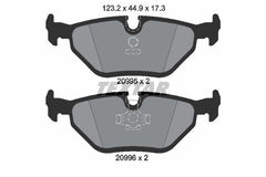 Bremsbelagsatz Scheibenbremse Hinterachse für BMW WIESMANN 3 Cabriolet Coupe 5