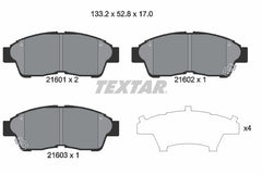 Bremsbelagsatz Scheibenbremse Vorderachse für TOYOTA CAMRY Kombi CARINA E VI