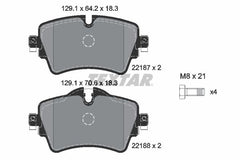 Bremsbelagsatz Scheibenbremse Vorderachse für BMW MINI 2 Active Tourer Gran X1