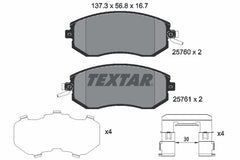 Bremsbelagsatz Scheibenbremse Vorderachse für SUBARU TOYOTA BRZ FORESTER