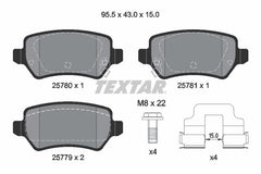 Bremsbelagsatz Scheibenbremse Hinterachse für KIA CEE'D Sportswagon PRO Combi