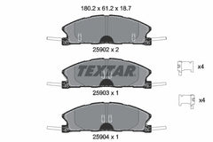 Bremsbelagsatz Scheibenbremse Vorderachse für FORD USA EXPLORER FLEX