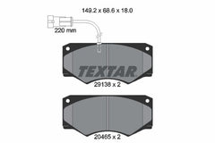 Bremsbelagsatz Scheibenbremse Vorderachse für IVECO DAILY II Kasten Bus
