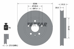 2x Bremsscheibe Vorderachse für OPEL SAAB CHEVROLET INSIGNIA A Stufenheck