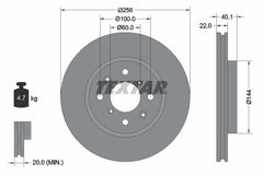 2x Bremsscheibe Vorderachse für SUZUKI SWIFT IV