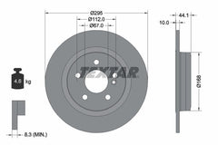 2x Bremsscheibe Hinterachse für MERCEDES-BENZ INFINITI A-KLASSE B-KLASSE Sports