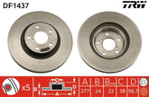 2x Bremsscheibe Vorderachse für SUBARU TOYOTA BRZ FORESTER IMPREZA Coupe