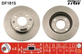 2x Bremsscheibe Vorderachse für HONDA ROVER CIVIC III Hatchback IV Stufenheck V