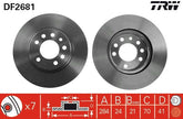 2x Bremsscheibe Vorderachse für OPEL SAAB CALIBRA A VECTRA CC 900 II Coupe