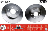 2x Bremsscheibe Hinterachse für CHRYSLER MERCEDES-BENZ CROSSFIRE Roadster