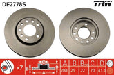 2x Bremsscheibe Vorderachse Hinterachse für OPEL SAAB LOTUS CALIBRA A SPEEDSTER