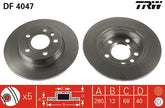 2x Bremsscheibe Hinterachse für VW SHARAN CALIFORNIA T4 Camper TRANSPORTER