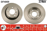 2x Bremsscheibe Hinterachse für BMW 3 Coupe Touring Cabriolet Compact