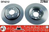 2x Bremsscheibe Hinterachse für BMW 3 Coupe Touring Cabriolet