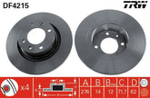 2x Bremsscheibe Hinterachse für CITROËN C5 I Break II Kasten/Kombi