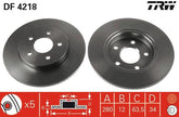2x Bremsscheibe Hinterachse für FORD JAGUAR MONDEO III Stufenheck Turnier