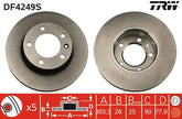 2x Bremsscheibe Vorderachse für NISSAN OPEL RENAULT INTERSTAR Kasten Bus