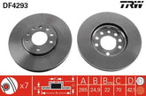 2x Bremsscheibe Vorderachse für FIAT OPEL SAAB CADILLAC CROMA Kasten/Kombi