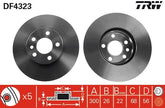 2x Bremsscheibe Vorderachse für FORD SEAT VW GALAXY I MK VAN ALHAMBRA