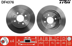 2x Bremsscheibe Vorderachse für OPEL SUBARU SUZUKI AGILA JUSTY III IGNIS II