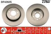 2x Bremsscheibe Vorderachse für BMW X3
