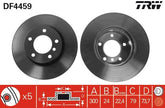 2x Bremsscheibe Vorderachse für BMW 1 Coupe Cabriolet 3 Touring Z4 Roadster