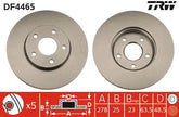 2x Bremsscheibe Vorderachse für FORD VOLVO C-MAX FOCUS II Turnier Stufenheck