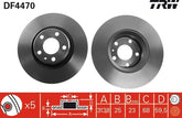 2x Bremsscheibe Vorderachse für AUDI A6 C6 Avant