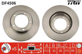 2x Bremsscheibe Vorderachse für TOYOTA LEXUS LAND CRUISER 100 LX