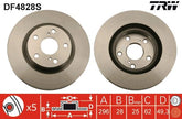 2x Bremsscheibe Vorderachse für TOYOTA LEXUS AURION AURIS Kombi CAMRY