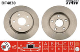 2x Bremsscheibe Hinterachse für TOYOTA AURIS Kombi COROLLA Stufenheck VAN