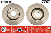 2x Bremsscheibe Vorderachse für HYUNDAI KIA CRETA i40 I CW ix35 SONATA V TUCSON
