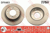 2x Bremsscheibe Vorderachse für SSANGYONG RODIUS I II VAN