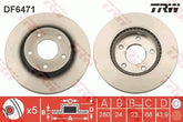 2x Bremsscheibe Vorderachse für NISSAN BLUEBIRD SYLPHY / III JUKE PULSAR