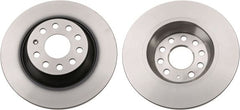 2x Bremsscheibe Hinterachse für AUDI SEAT SKODA VW A3 Sportback Limousine Q3 TT