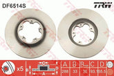 2x Bremsscheibe Vorderachse für FORD TOURNEO CUSTOM V362 Bus TRANSIT V363