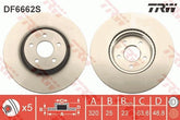 2x Bremsscheibe Vorderachse für FORD FOCUS II III Turnier KUGA TOURNEO CONNECT