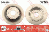 2x Bremsscheibe Hinterachse für HONDA ACCORD VIII Tourer IX Stufenheck