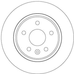 2x Bremsscheibe Hinterachse für OPEL AMPERA-E ASTRA K Sports Tourer