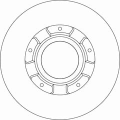 2x Bremsscheibe Hinterachse für FORD TOURNEO CUSTOM V362 Bus TRANSIT V363