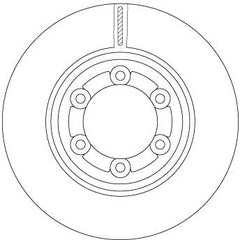 2x Bremsscheibe Vorderachse für ISUZU D-MAX I Pritsche/Fahrgestell II