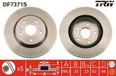 2x Bremsscheibe Vorderachse für SUZUKI GRAND VITARA II