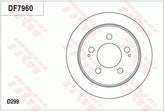 2x Bremsscheibe Hinterachse für SSANGYONG ACTYON I SPORTS II KYRON REXTON / VAN